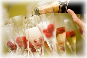 champagne pour mariage et vin d'honneur